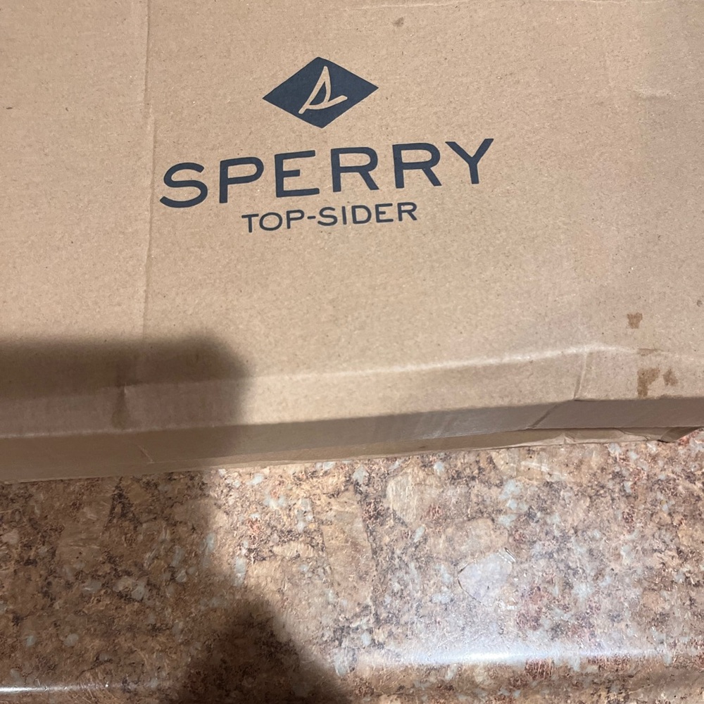 Sperry Top-Sider Brown Shoe Box